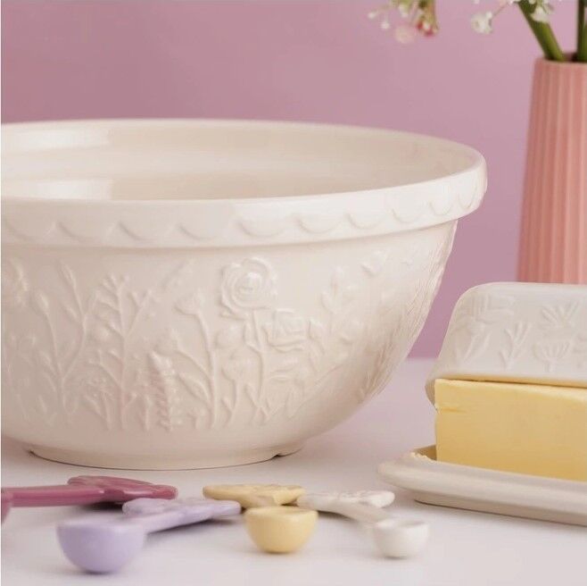Mason Cash - In The Meadow Rose Cream Mixing Bowl - 29cm