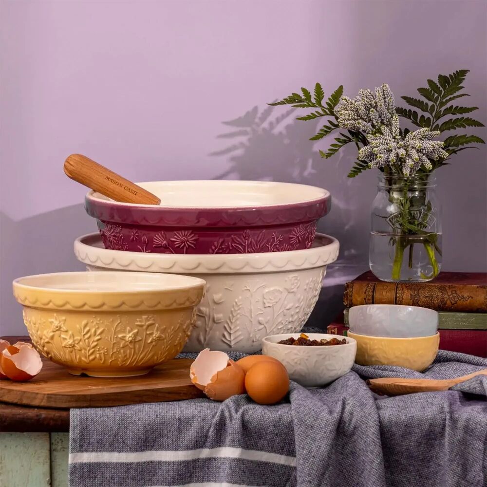 Mason Cash - In The Meadow Rose Cream Mixing Bowl - 29cm