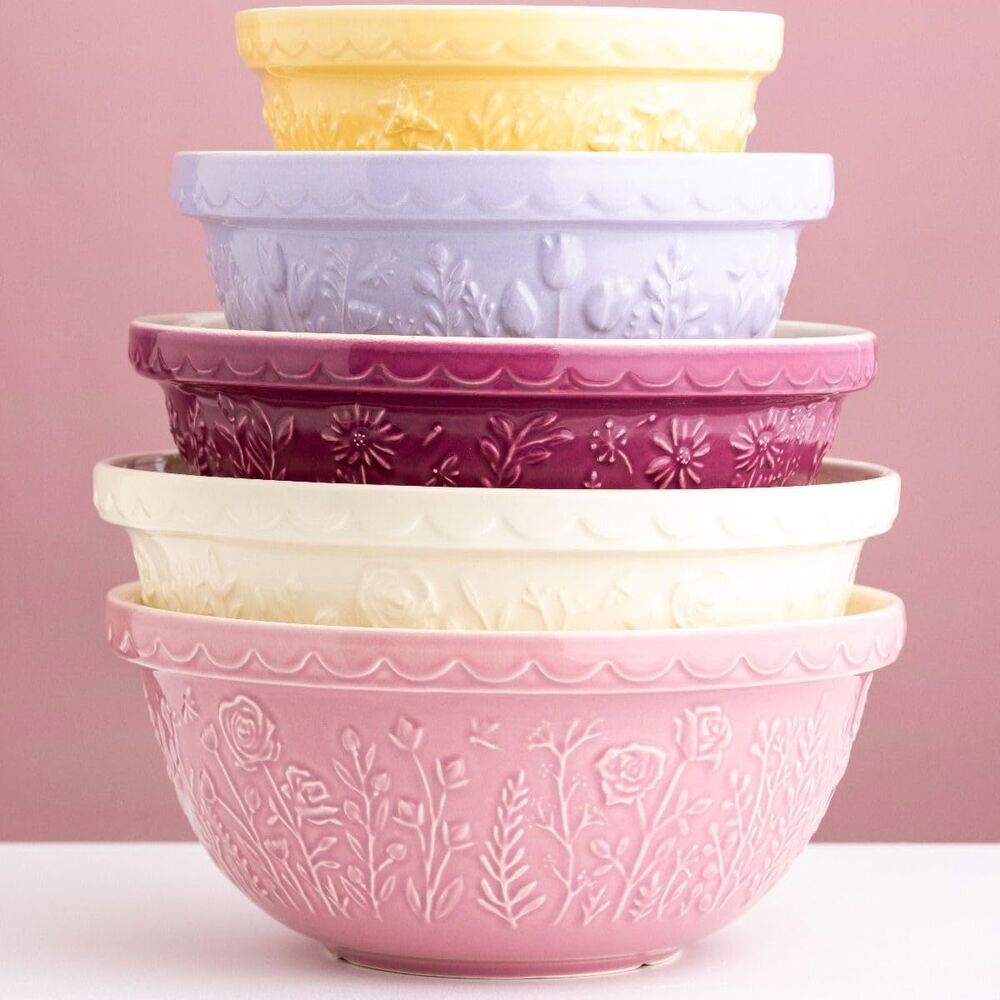 Mason Cash - In The Meadow Rose Pink Mixing Bowl - 29cm