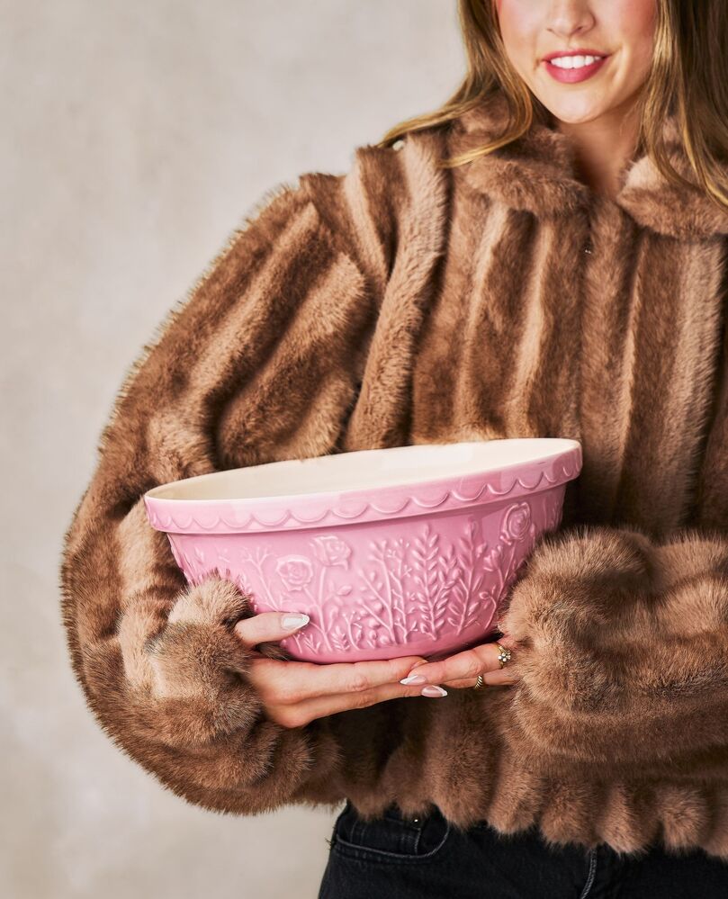 Mason Cash - In The Meadow Rose Pink Mixing Bowl - 29cm