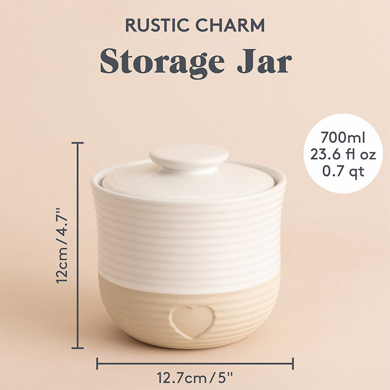 Mason Cash - Rustic Charm Storage Jar - 700ml