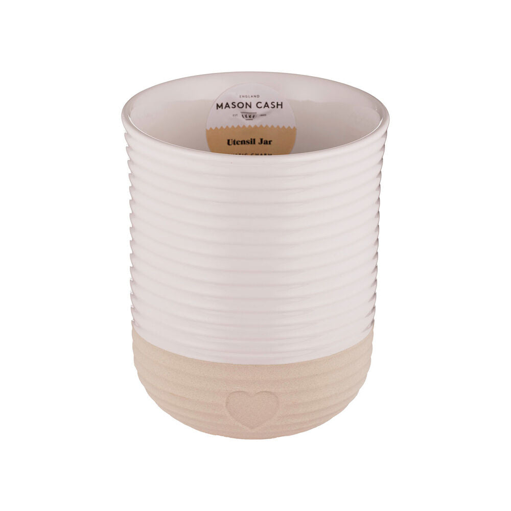 Mason Cash - Rustic Charm Utensil Pot - 15cm