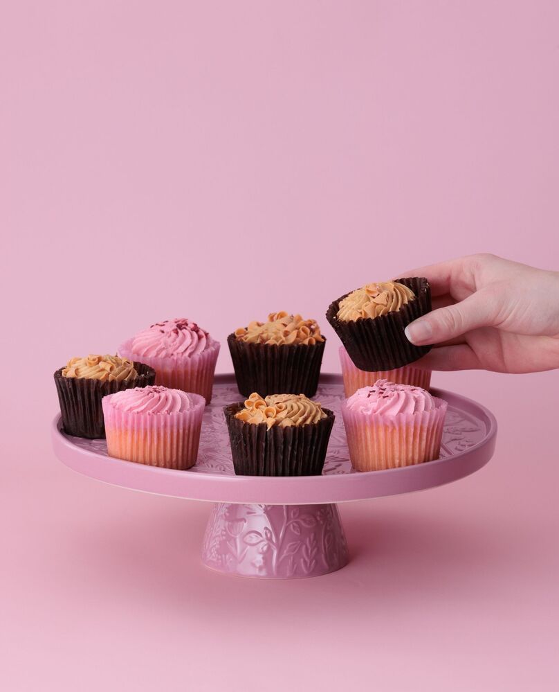 Mason Cash - In The Meadow Pink Cake Stand - 27x10cm