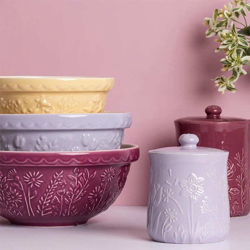 Mason Cash - In The Meadow Purple Storage Jar - 1.85L