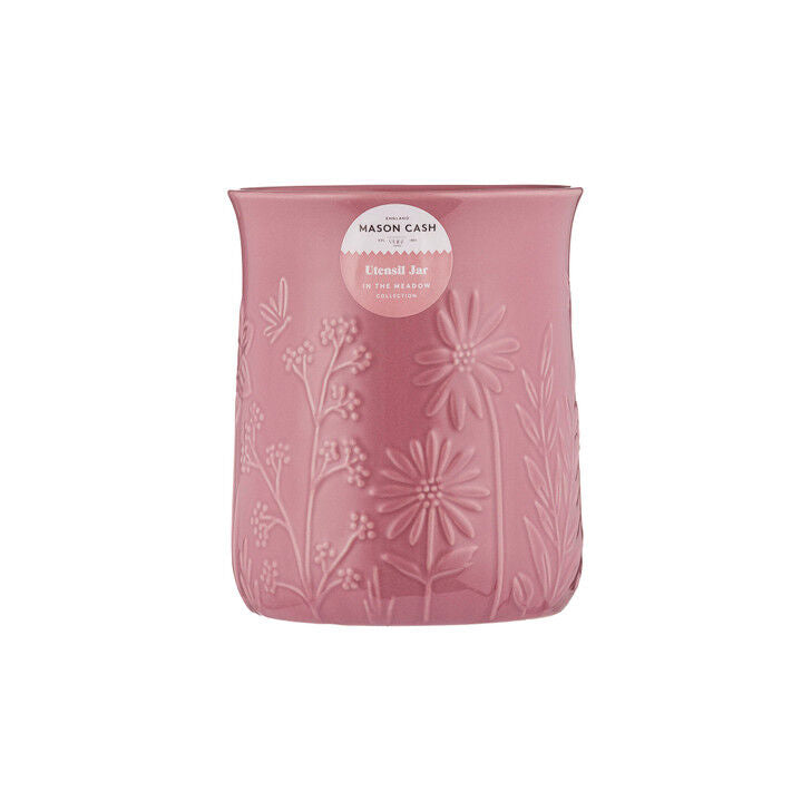 Mason Cash - In The Meadow Pink Utensil Pot - 15cm