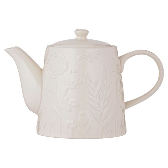 Mason Cash - In The Meadow Cream Teapot - 800ml