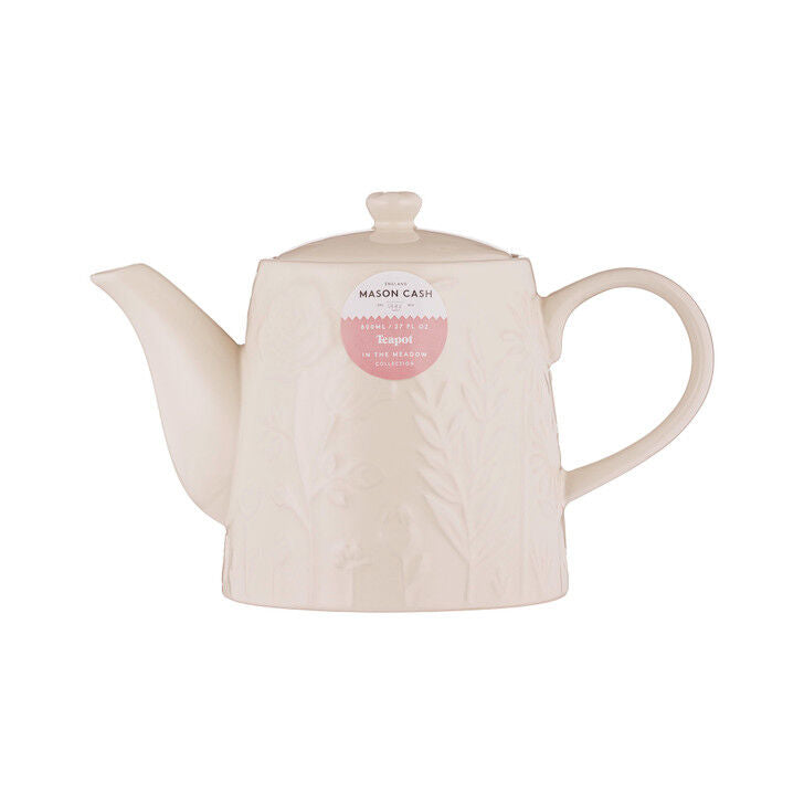 Mason Cash - In The Meadow Cream Teapot - 800ml