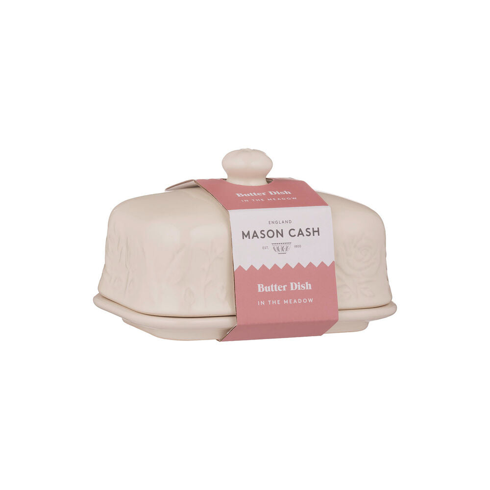 Mason Cash - In The Meadow Cream Butter Dish - 16cm