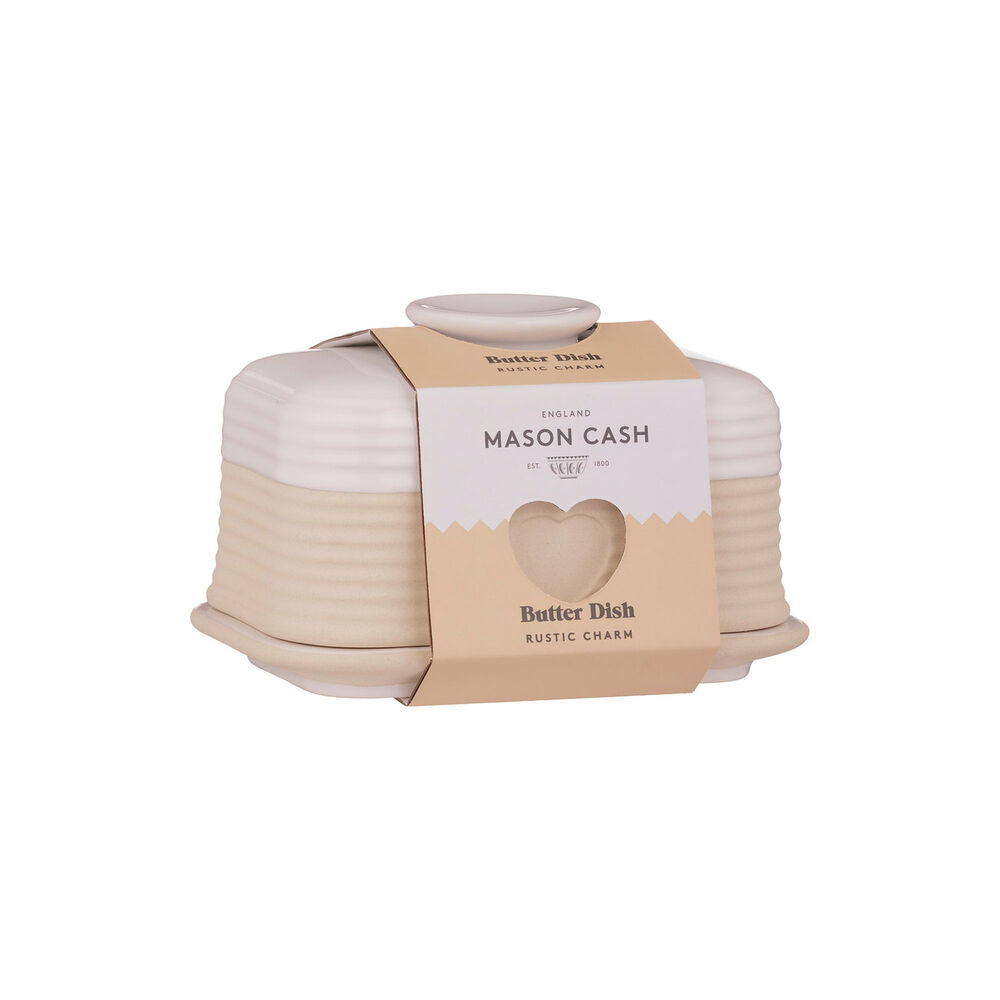 Mason Cash - Rustic Charm Butter Dish - 16cm