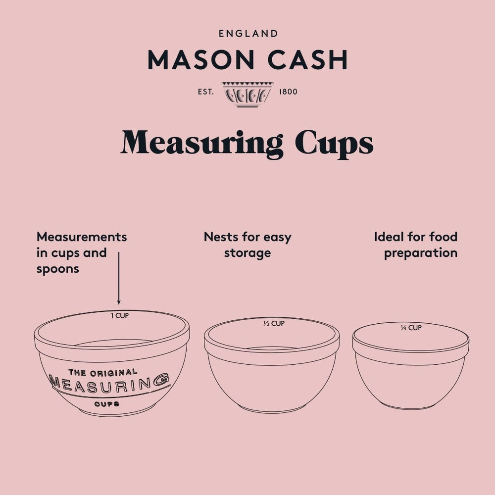 Mason Cash - Innovative Kitchen Measuring Cups (Set of 3)