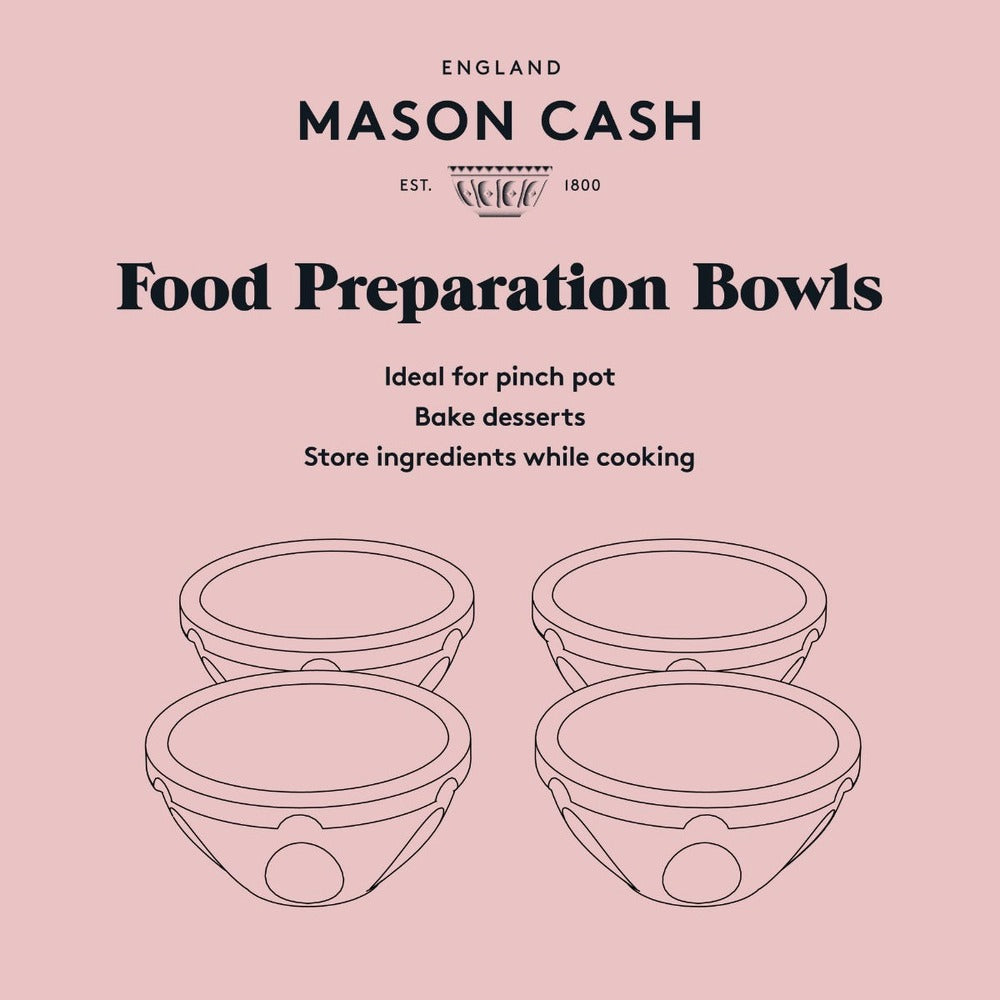 Mason Cash - Innovative Kitchen Preparation Bowls - 10cm (Set of 4)