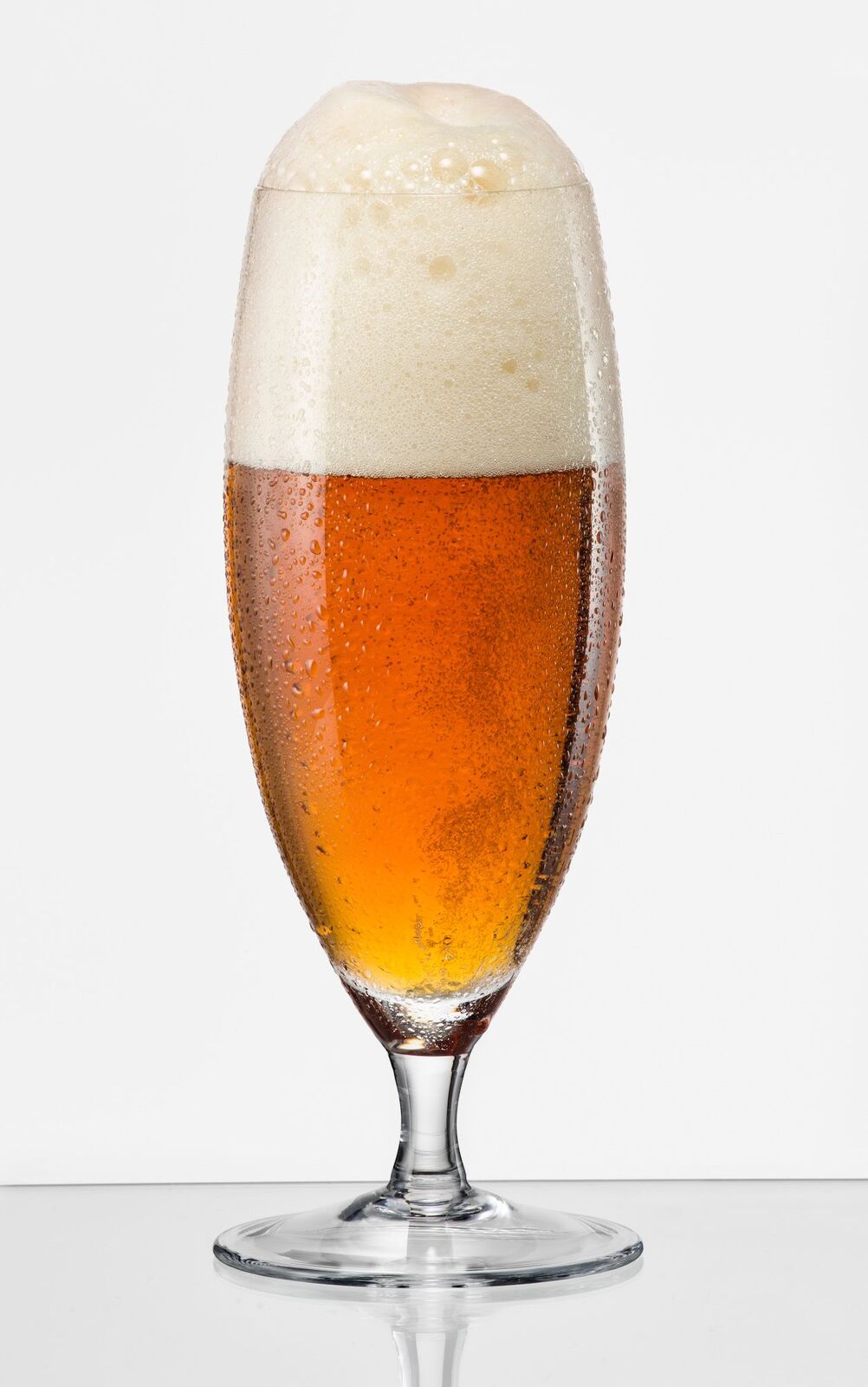 Bohemia Bar Beer Glasses - 380ml Thin Stem (Set of 4)