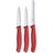 Victorinox Swiss Classic Paring Knife 3pc Set Red