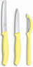 Victorinox Swiss Classic Paring Knife 3pc Set with Universal Peeler Citrus Lemon