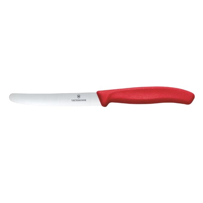 Victorinox Swiss Classic Tomato and Table Knife - Chili Red