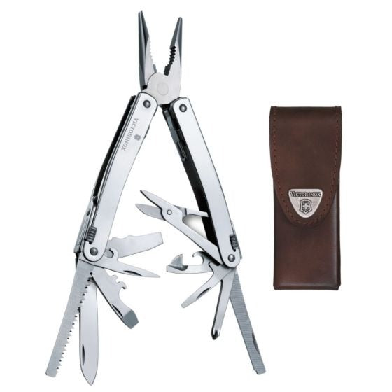 Victorinox Swiss Tool - Spirit X with Leather Pouch