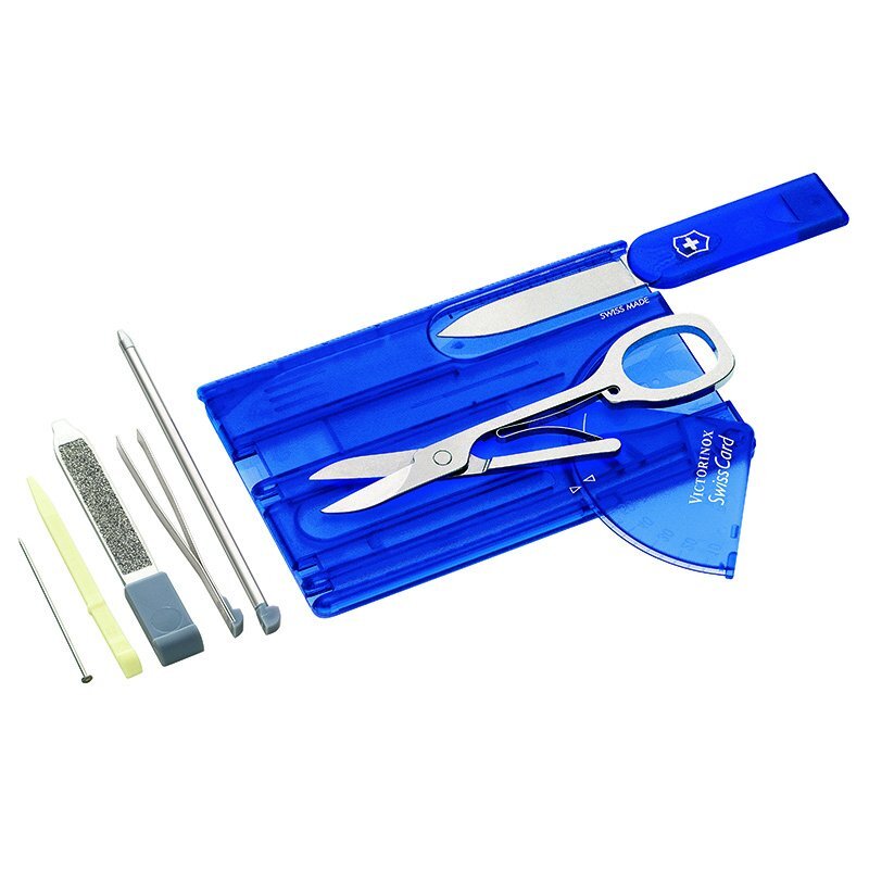 Victorinox Swisscard - Classic Blue Translucent