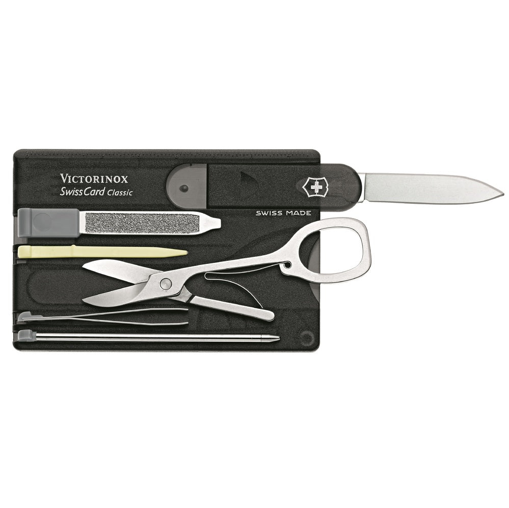 Victorinox Swisscard - Cyber Translucent Black
