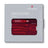 Victorinox Swisscard - Classic Red Translucent