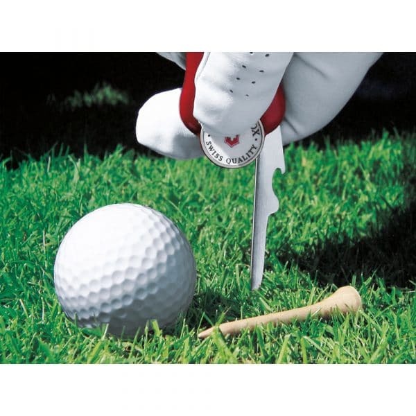 Victorinox GolfTool Translucent Red