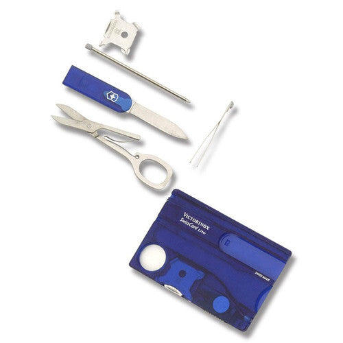 Victorinox Swisscard - Lite Blue Translucent
