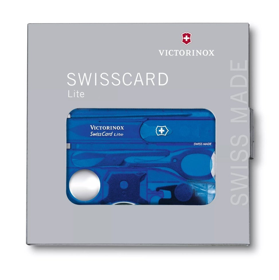 Victorinox Swisscard - Lite Blue Translucent