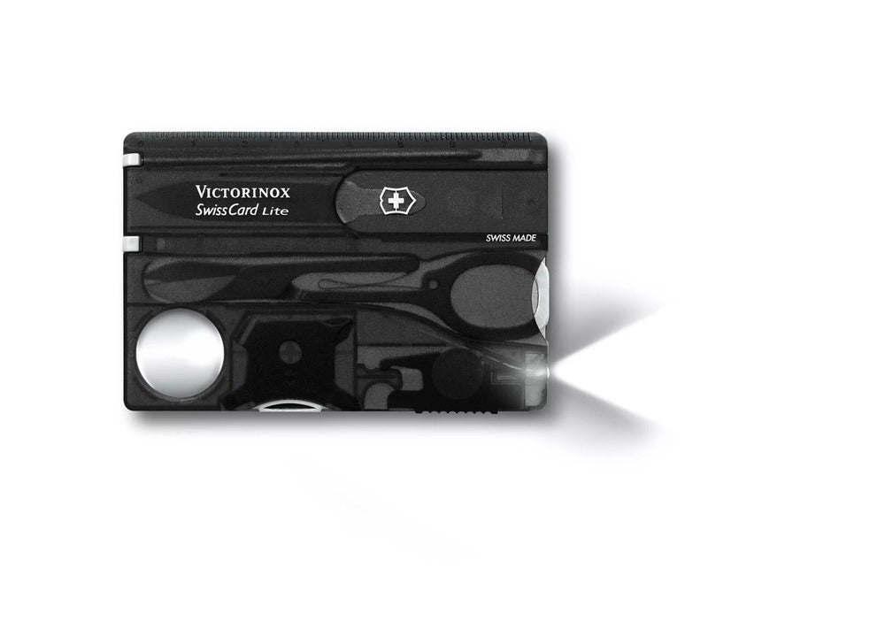 Victorinox Swisscard - Lite Black Translucent