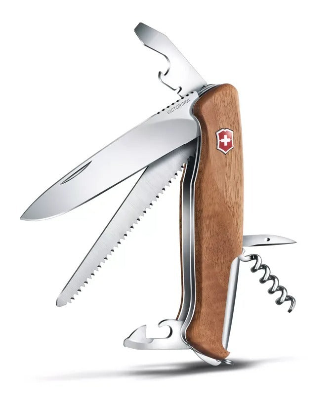 Victorinox Swiss Army Knife - Ranger Wood 55 Walnut Wood