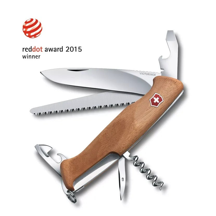 Victorinox Swiss Army Knife - Ranger Wood 55 Walnut Wood