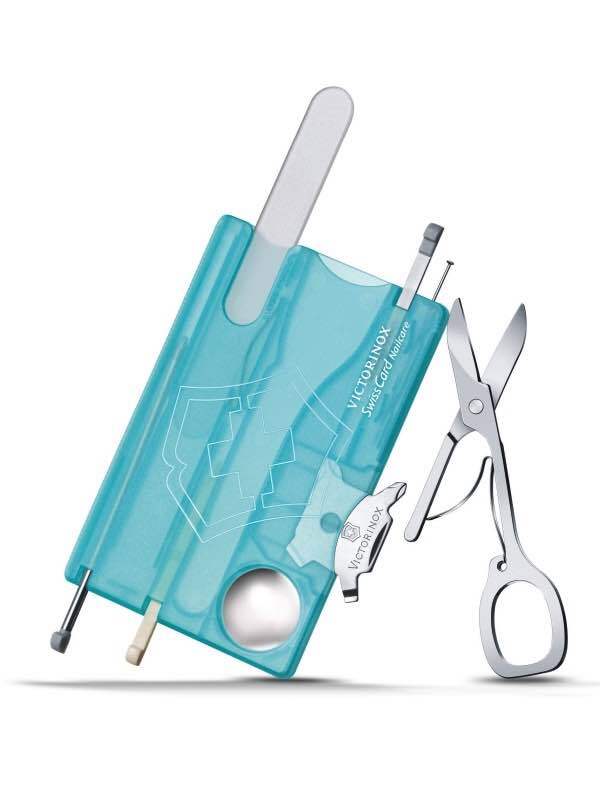 Victorinox Swisscard - NailCare Ice Blue Translucent