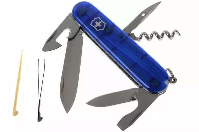Victorinox Swiss Army Knife - Spartan Blue Translucent