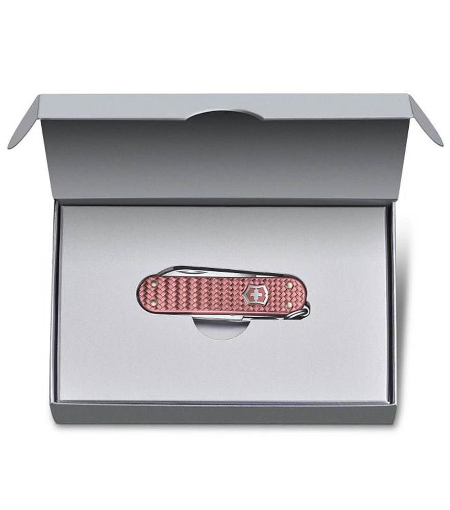 Victorinox Swiss Army Knife - Classic SD Precious Alox Gentle Rose