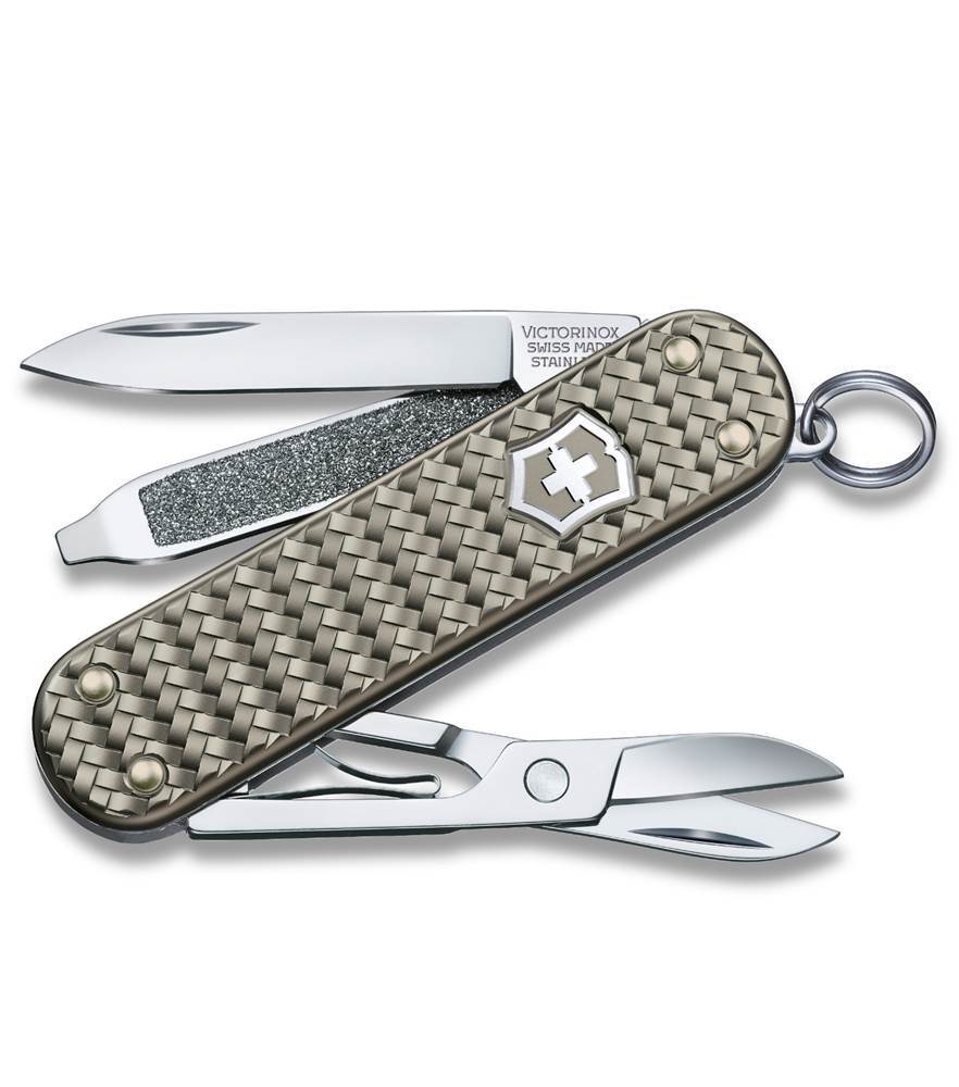 Victorinox Swiss Army Knife - Classic SD Precious Alox Infinite Grey