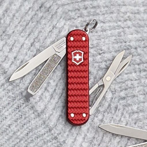 Victorinox Swiss Army Knife - Classic SD Precious Alox Iconic Red
