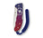 Victorinox Swiss Army Knife - Evoke Alox Blue/Red