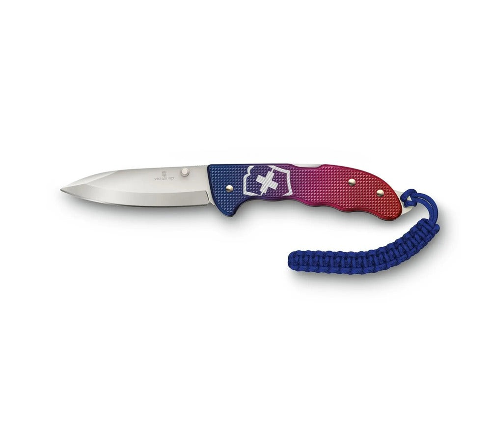 Victorinox Swiss Army Knife - Evoke Alox Blue/Red