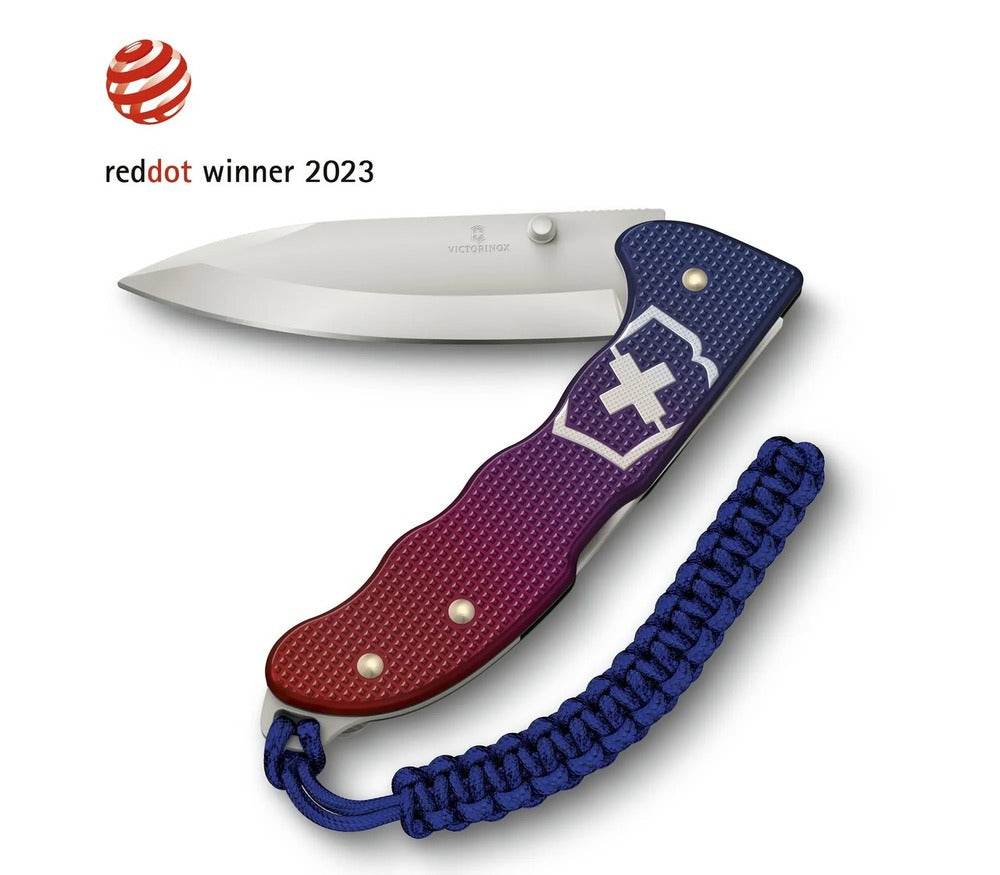 Victorinox Swiss Army Knife - Evoke Alox Blue/Red