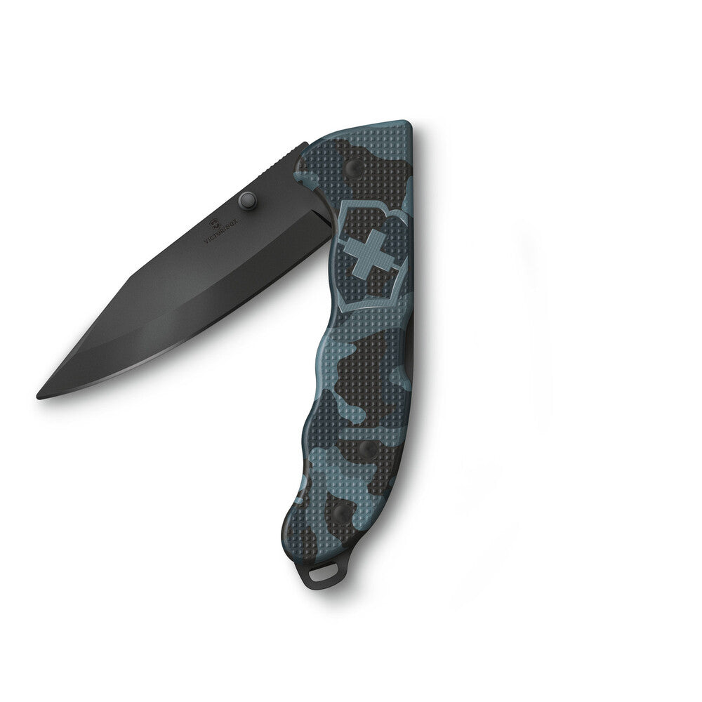 Victorinox Swiss Army Knife - Evoke BSH Alox Black Oxide Clip-Point Navy Camouflage