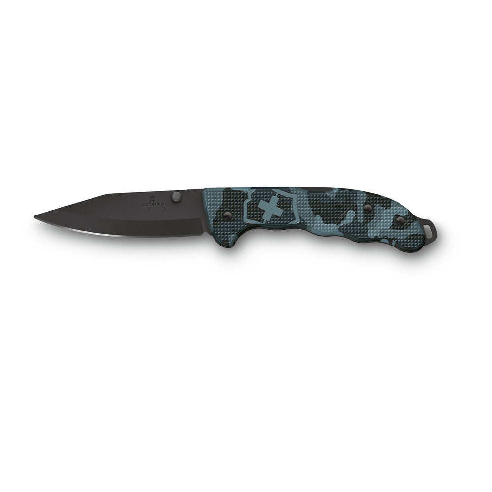 Victorinox Swiss Army Knife - Evoke BSH Alox Black Oxide Clip-Point Navy Camouflage