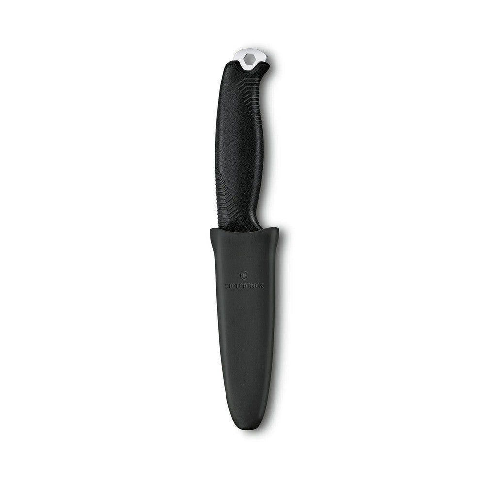Victorinox Swiss Army Knife - Venture Black with Sheath and Belt Carry Loop