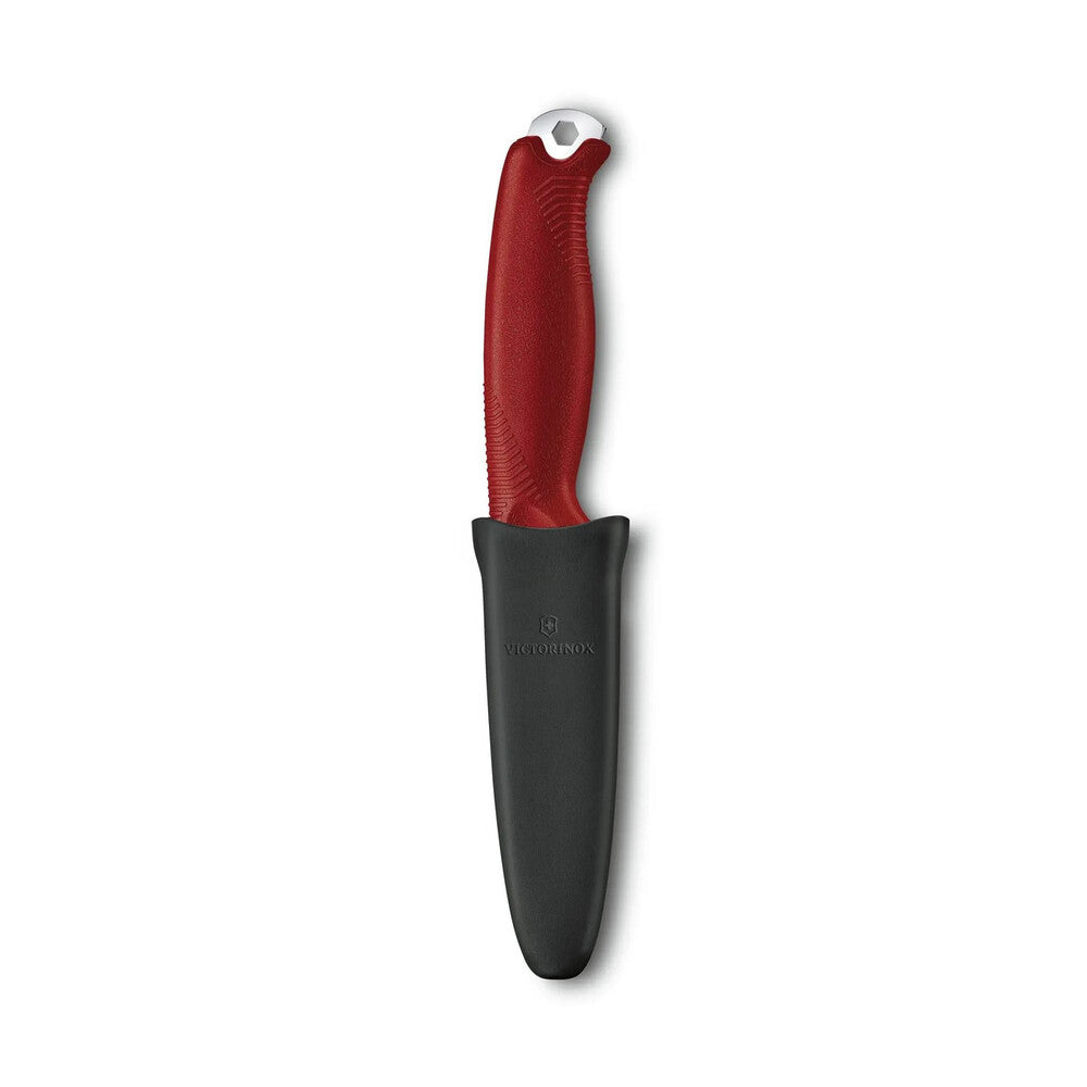 Victorinox Swiss Army Knife - Venture Red with Sheath and Belt Carry Loop