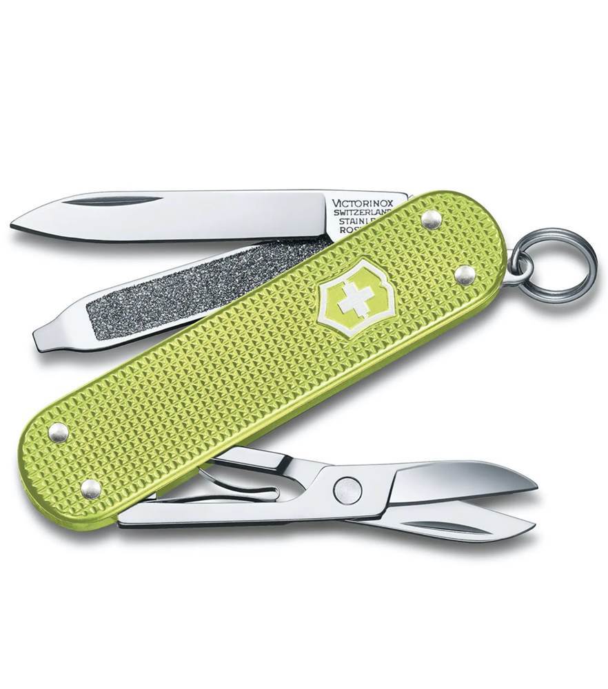 Victorinox Swiss Army Knife - Classic SD Alox Lime Twist