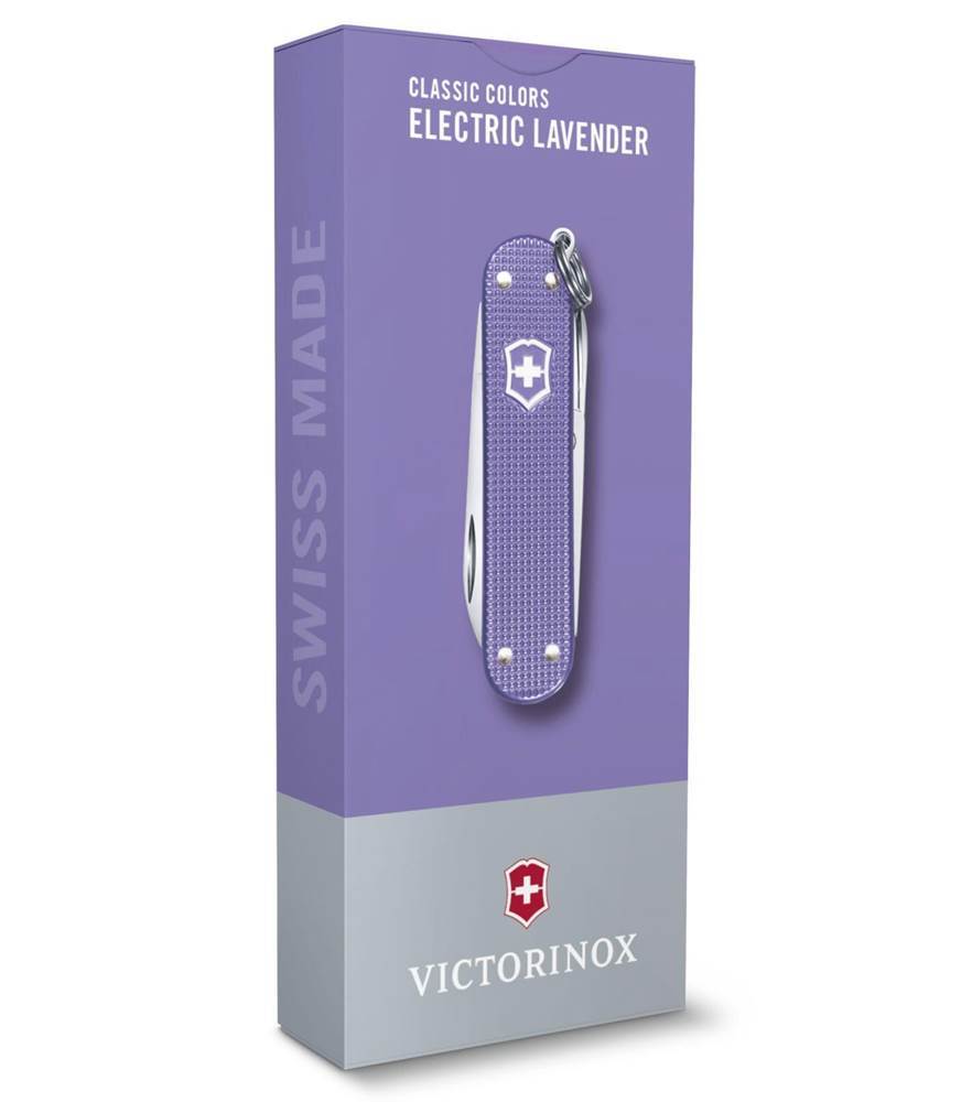 Victorinox Swiss Army Knife - Classic SD Alox Electric Lavender