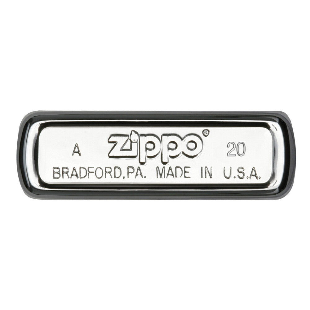 Zippo Lighter - Brushed Finish Chrome