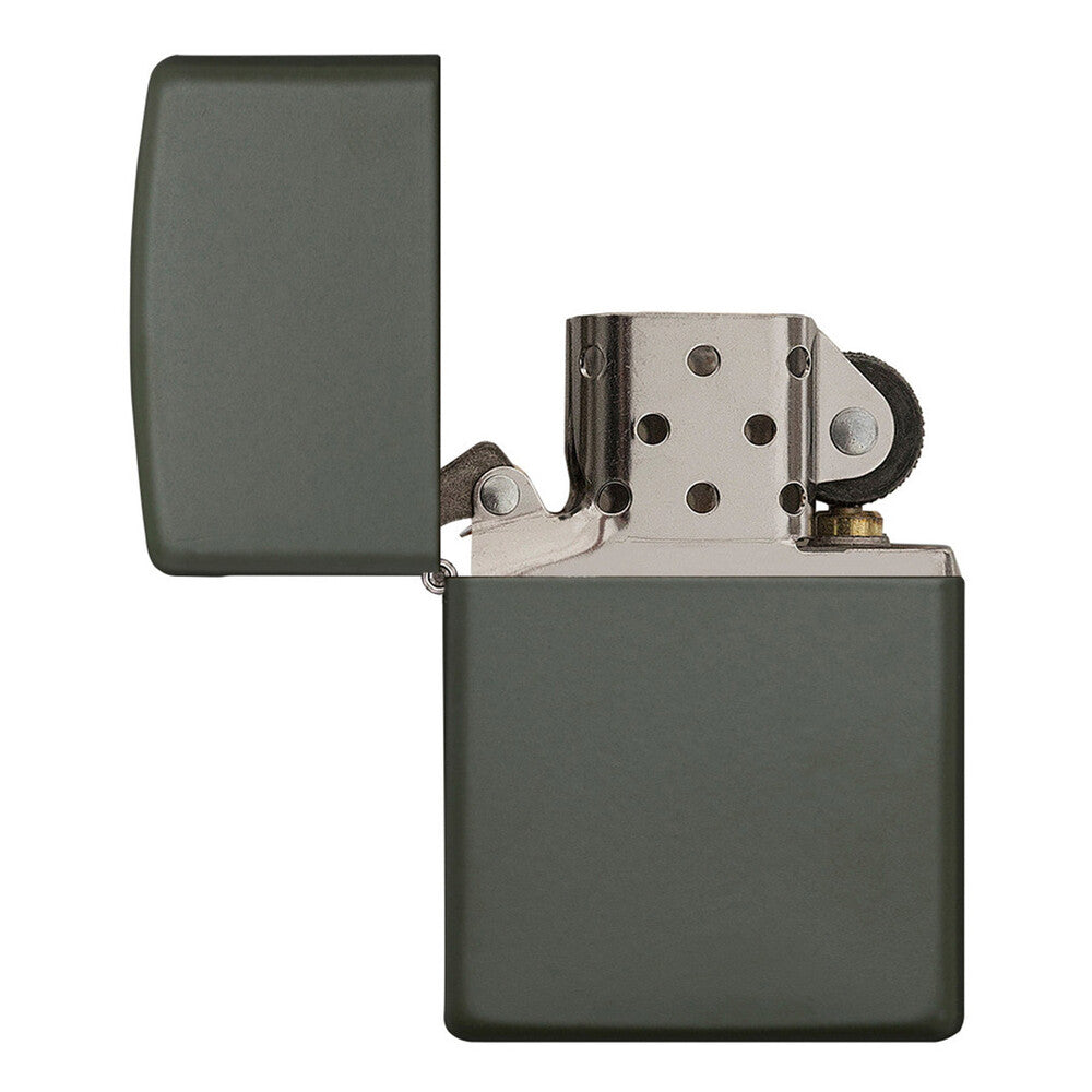 Zippo Lighter - Green Matte