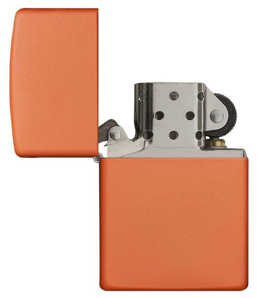Zippo Lighter - Classic Orange Matte