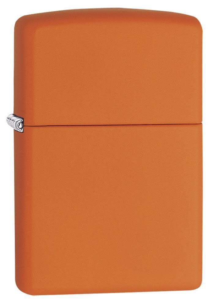 Zippo Lighter - Classic Orange Matte