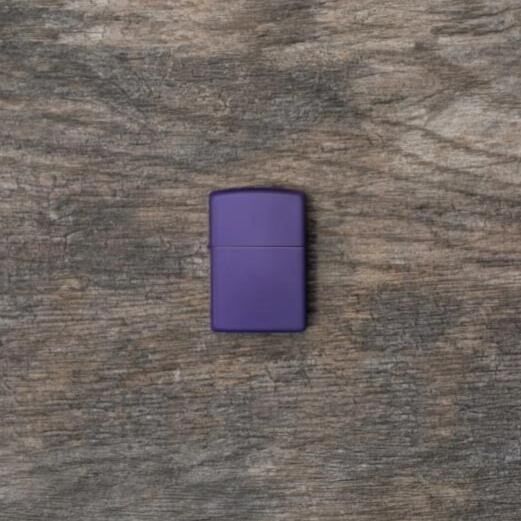 Zippo Lighter - Classic Purple Matte