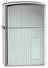 Zippo Lighter - Engine Turned Stripes High Polished Chrome