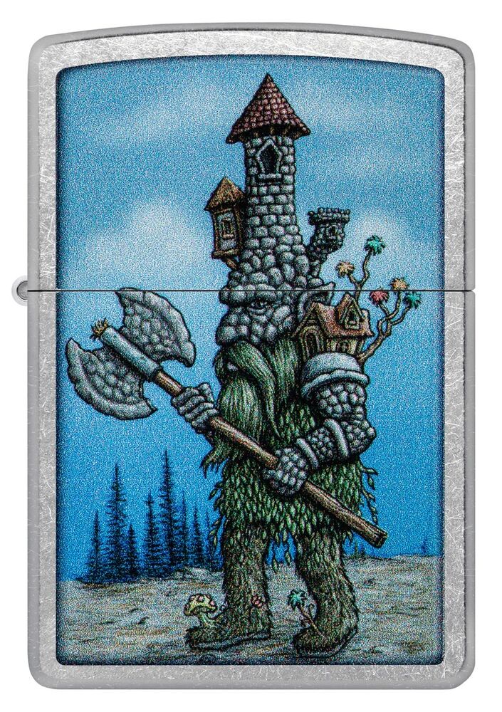 Zippo Lighter - Castle Troll Design